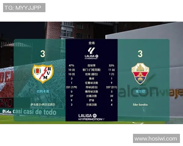 埃尔切主场迎战巴列卡诺双方争夺宝贵积分的激烈对决